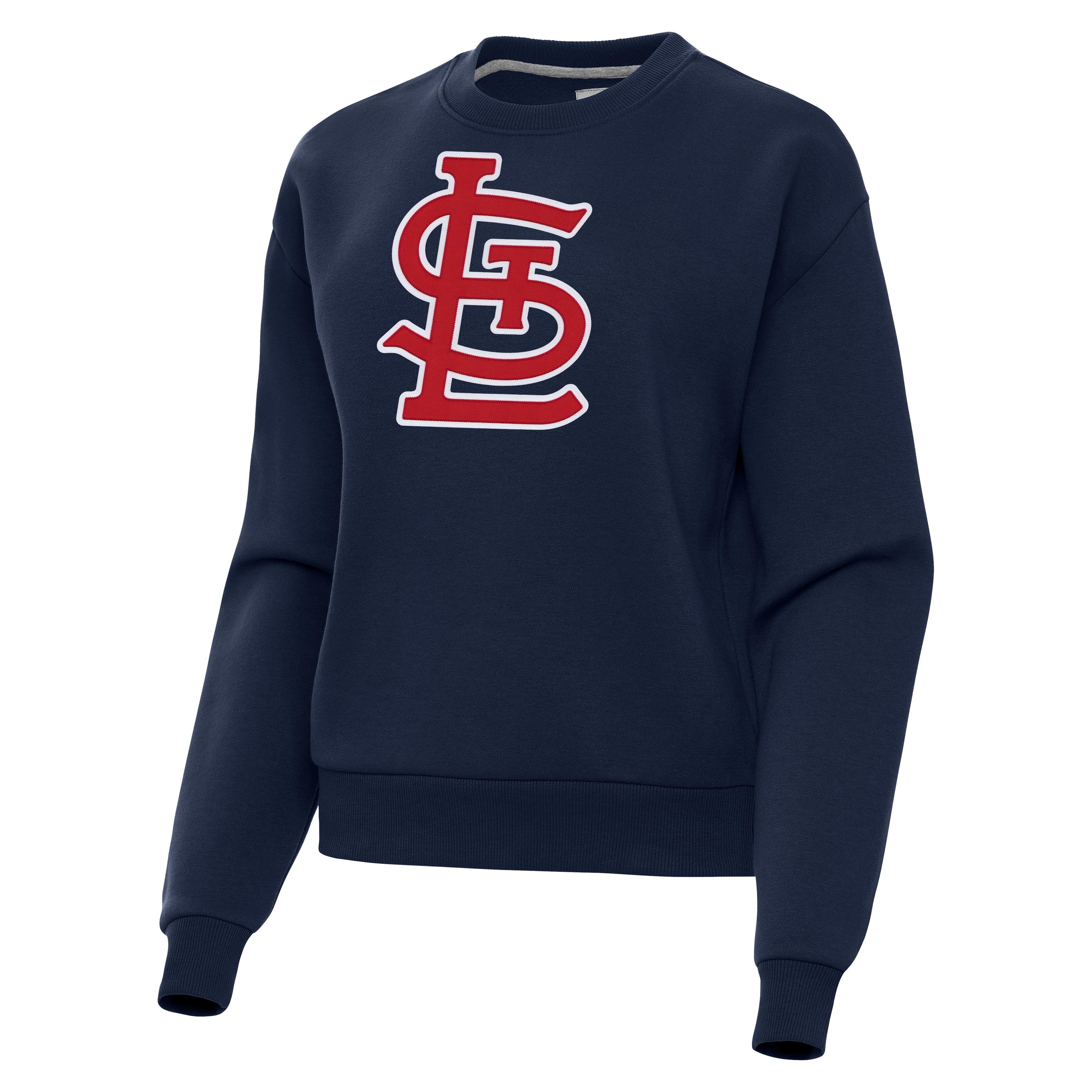 St. Louis Cardinals Womens Victory Full Front Logo Crew