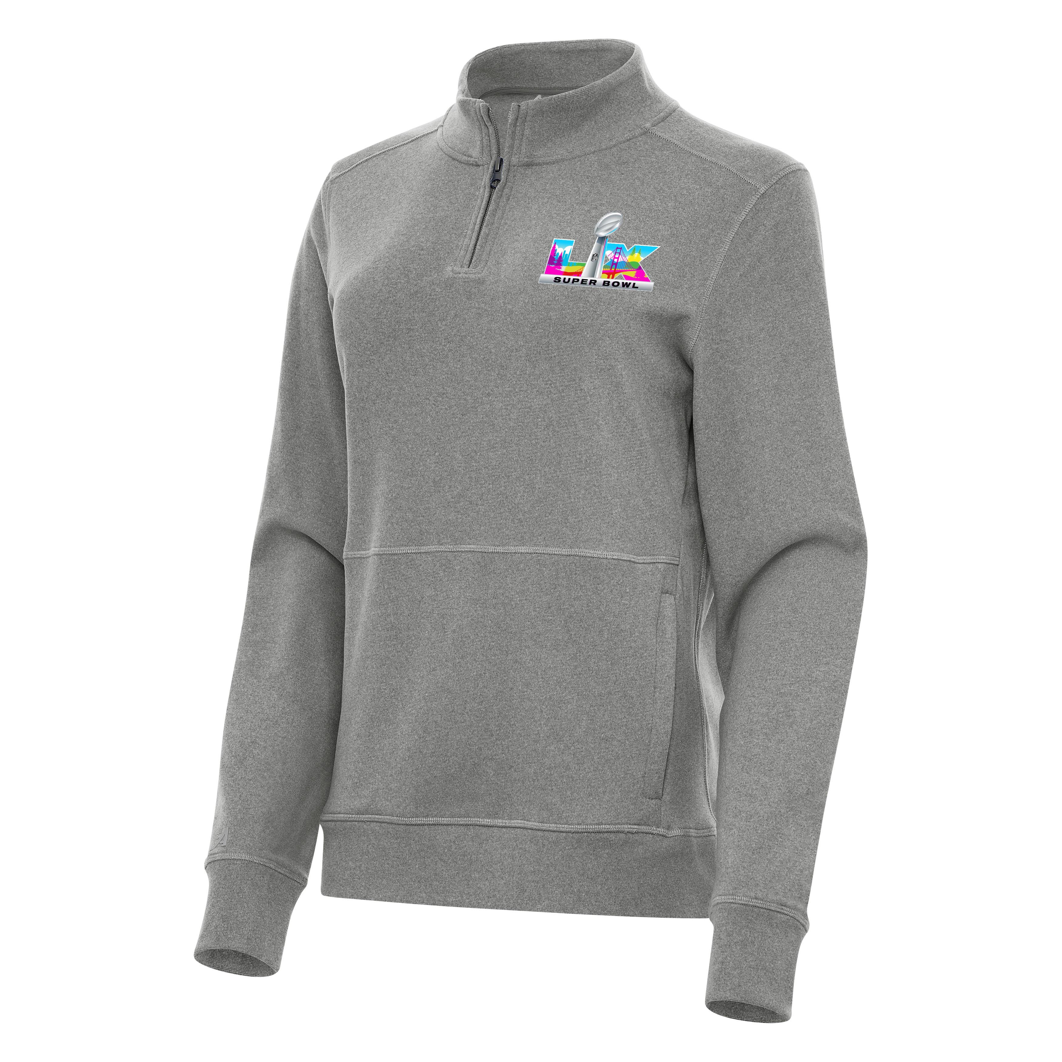 Super Bowl LX Womens Crush Quarter Zip Pullover