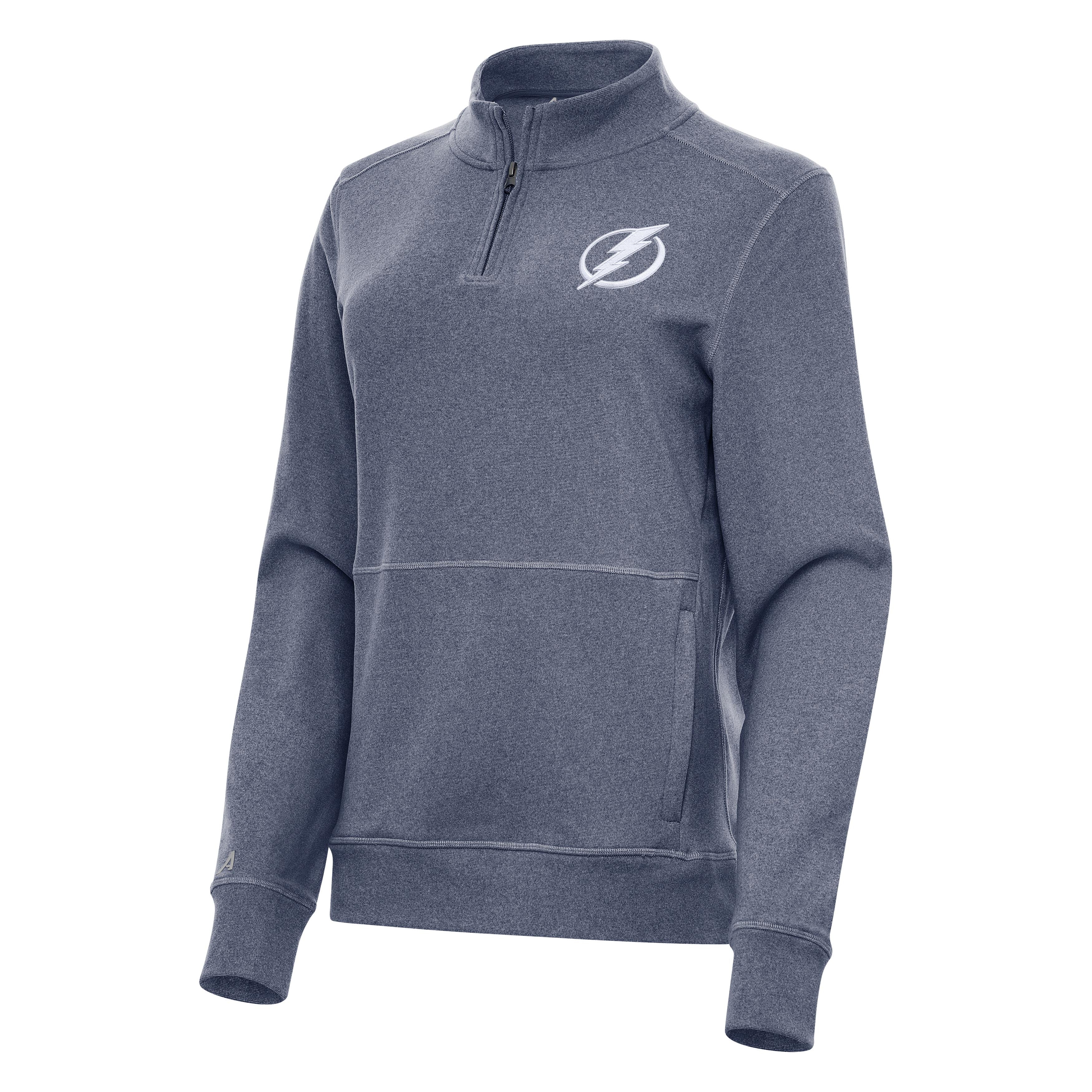 Tampa Bay Lightning Womens Crush Quarter Zip Pullover
