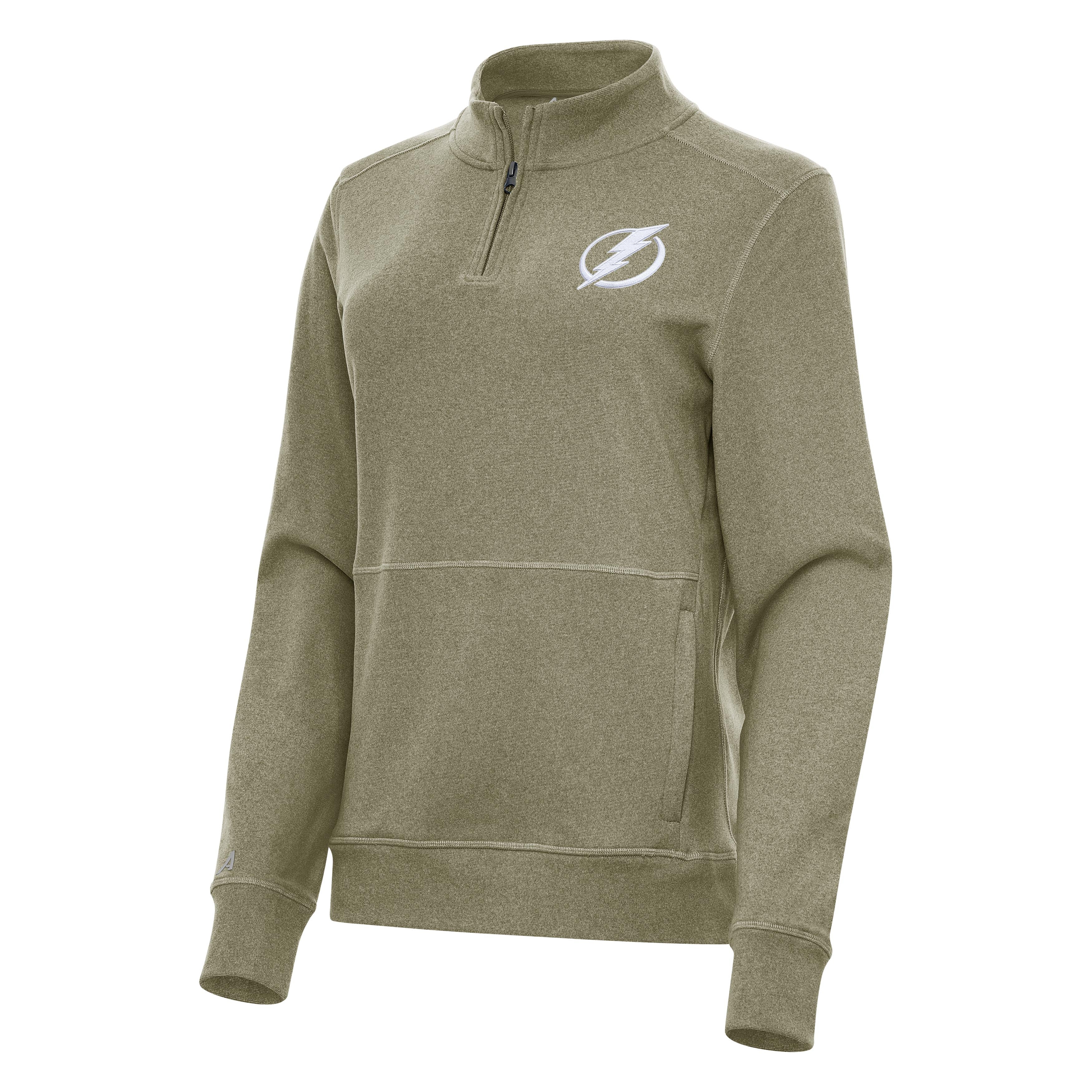 Tampa Bay Lightning Womens Crush Quarter Zip Pullover - Image 4