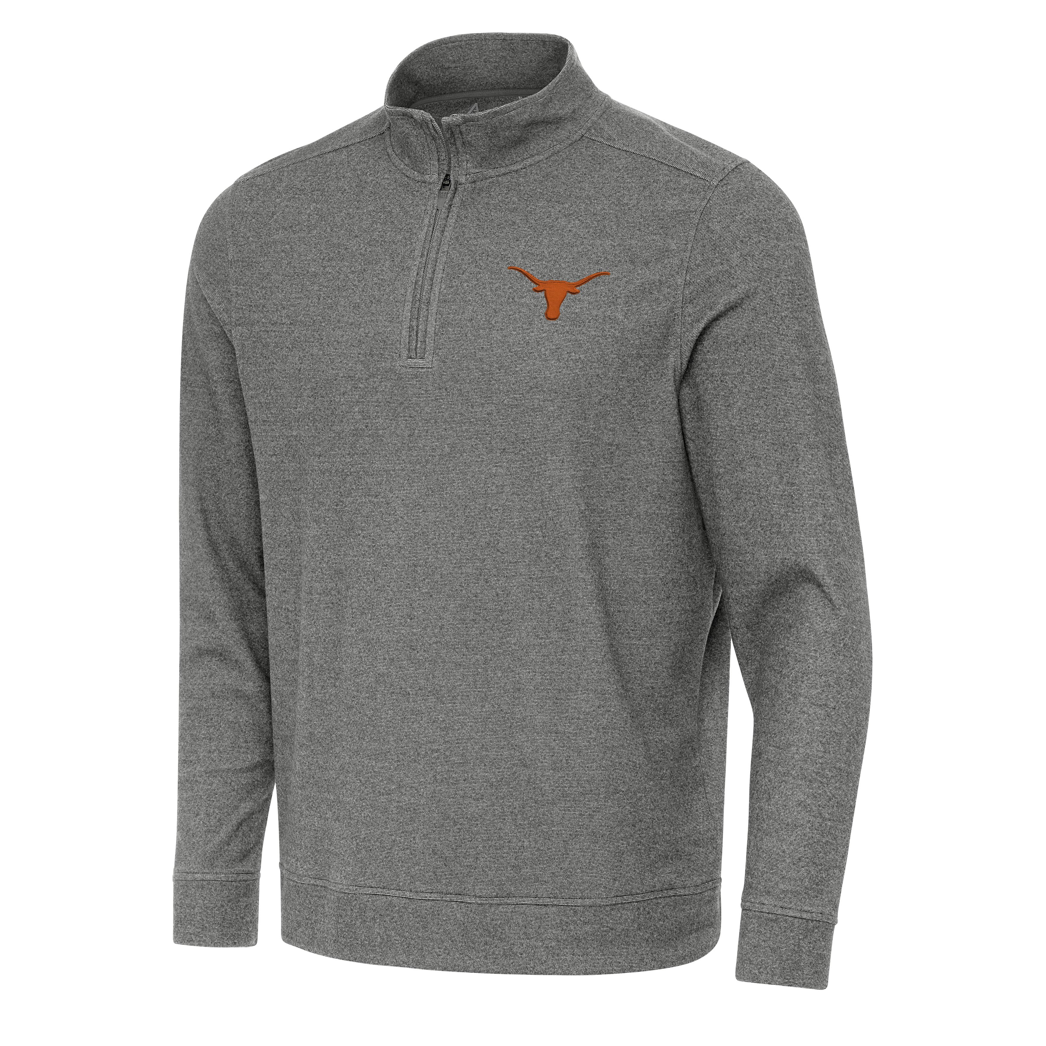 Texas Longhorns Subtle Quarter Zip Mock