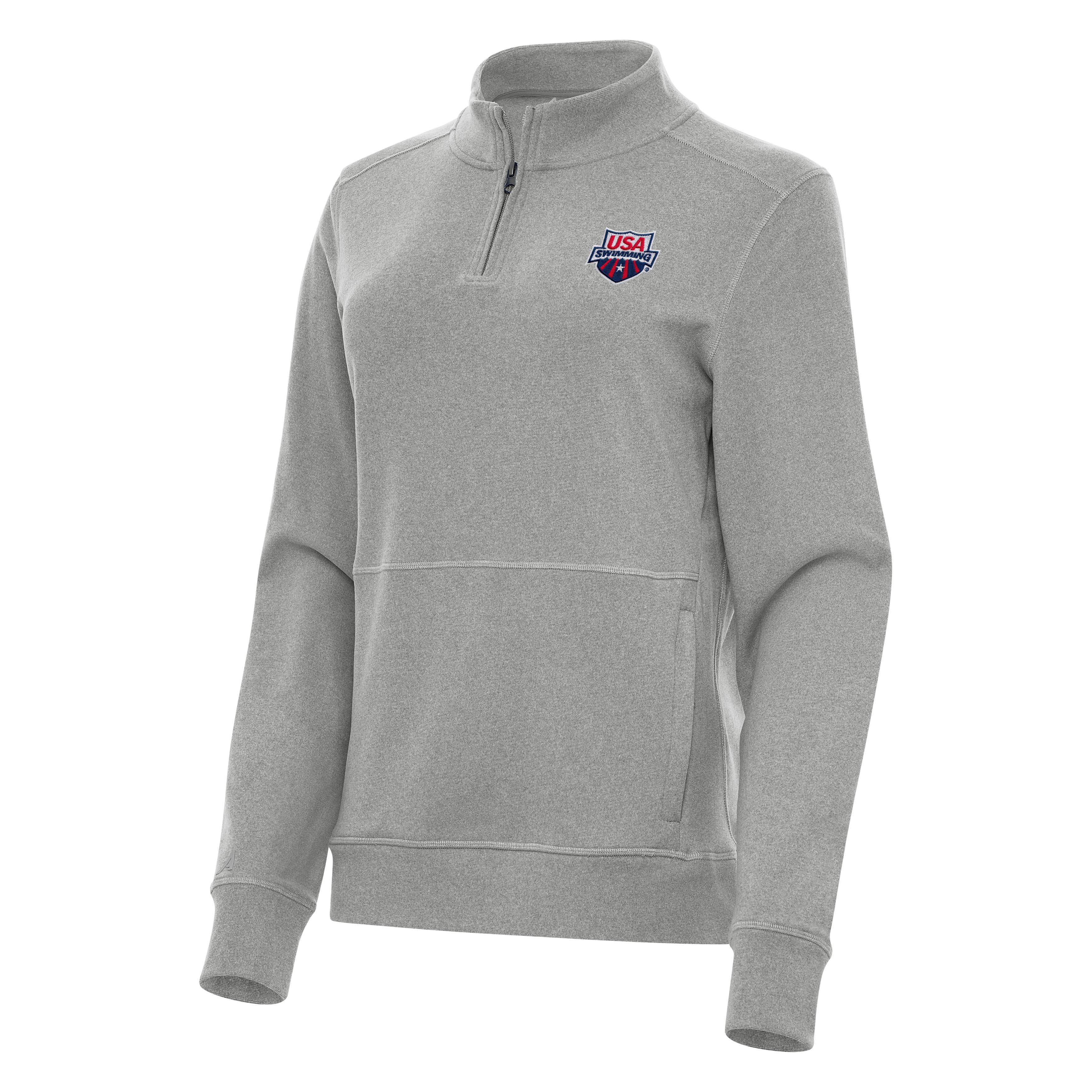 US Swimming Womens Crush Quarter Zip Pullover - Image 2