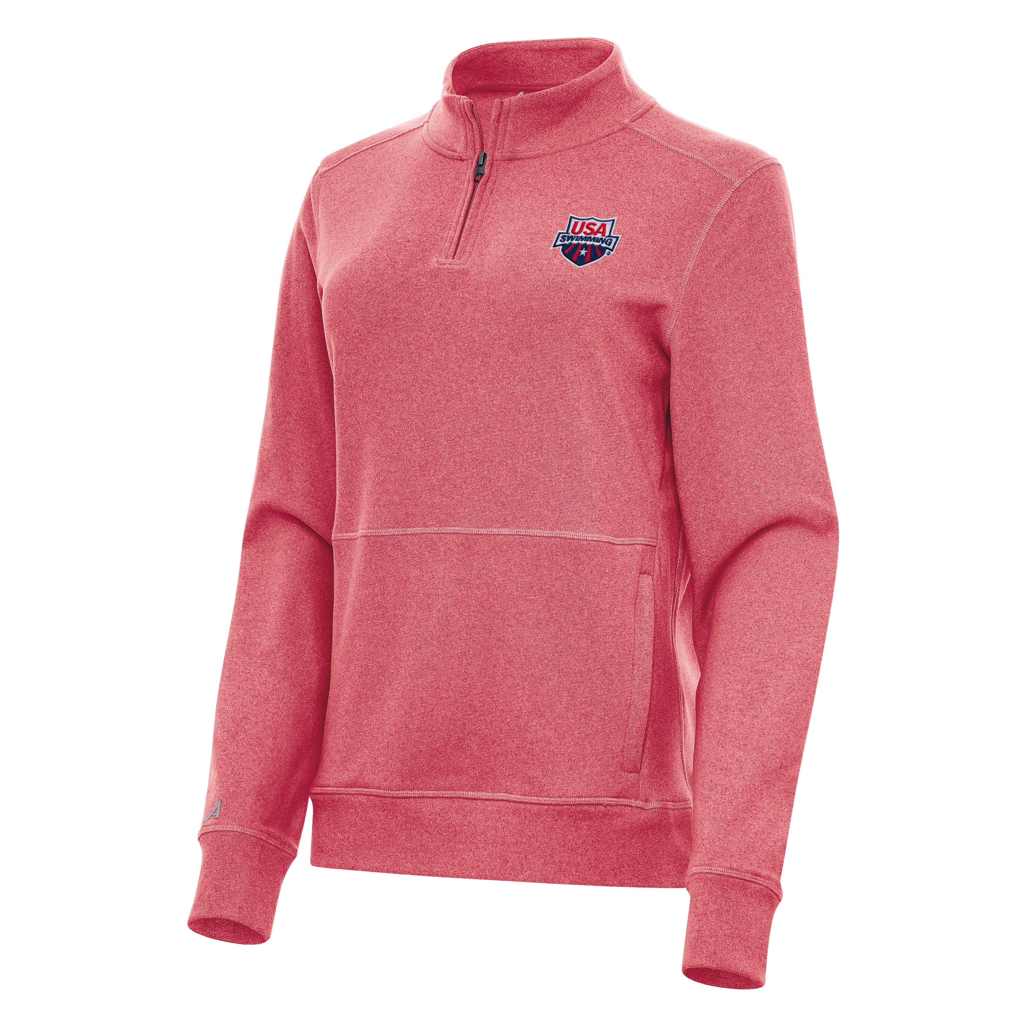 US Swimming Womens Crush Quarter Zip Pullover - Image 3