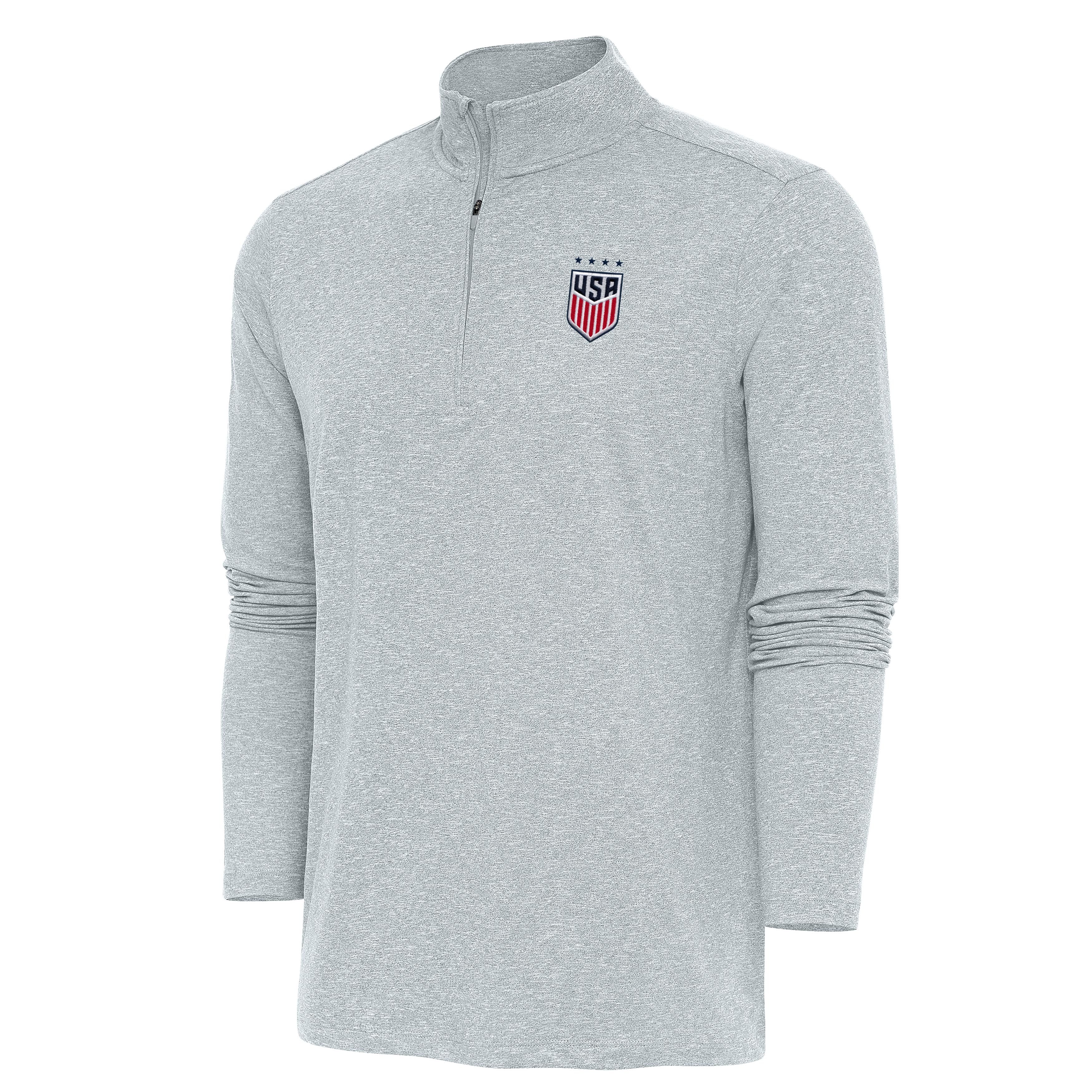US Womens Soccer Hunk Quarter Zip Pullover - Image 5