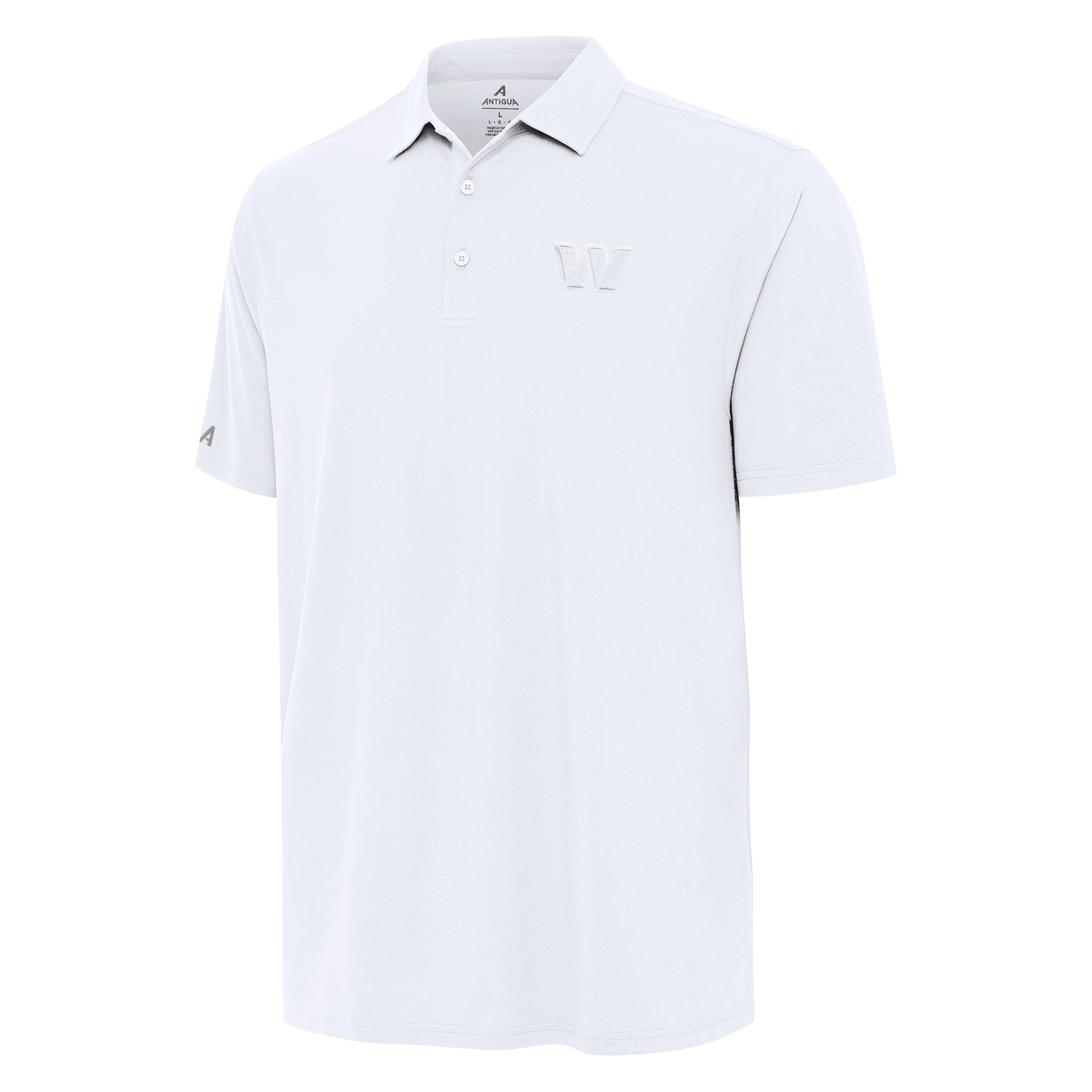 Washington Commanders Era White Logo Polo