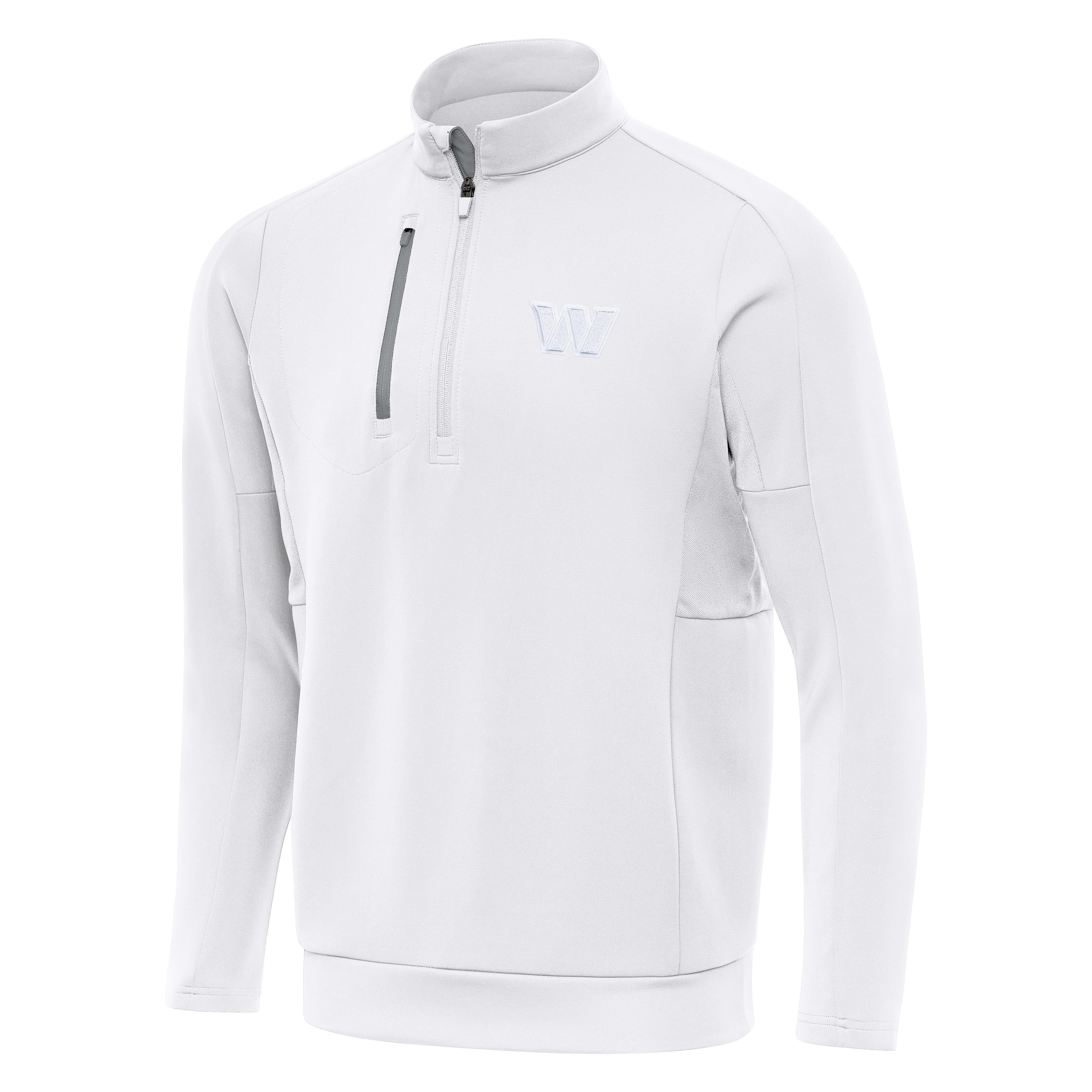Washington Commanders Generation White Logo Quarter Zip Pullover