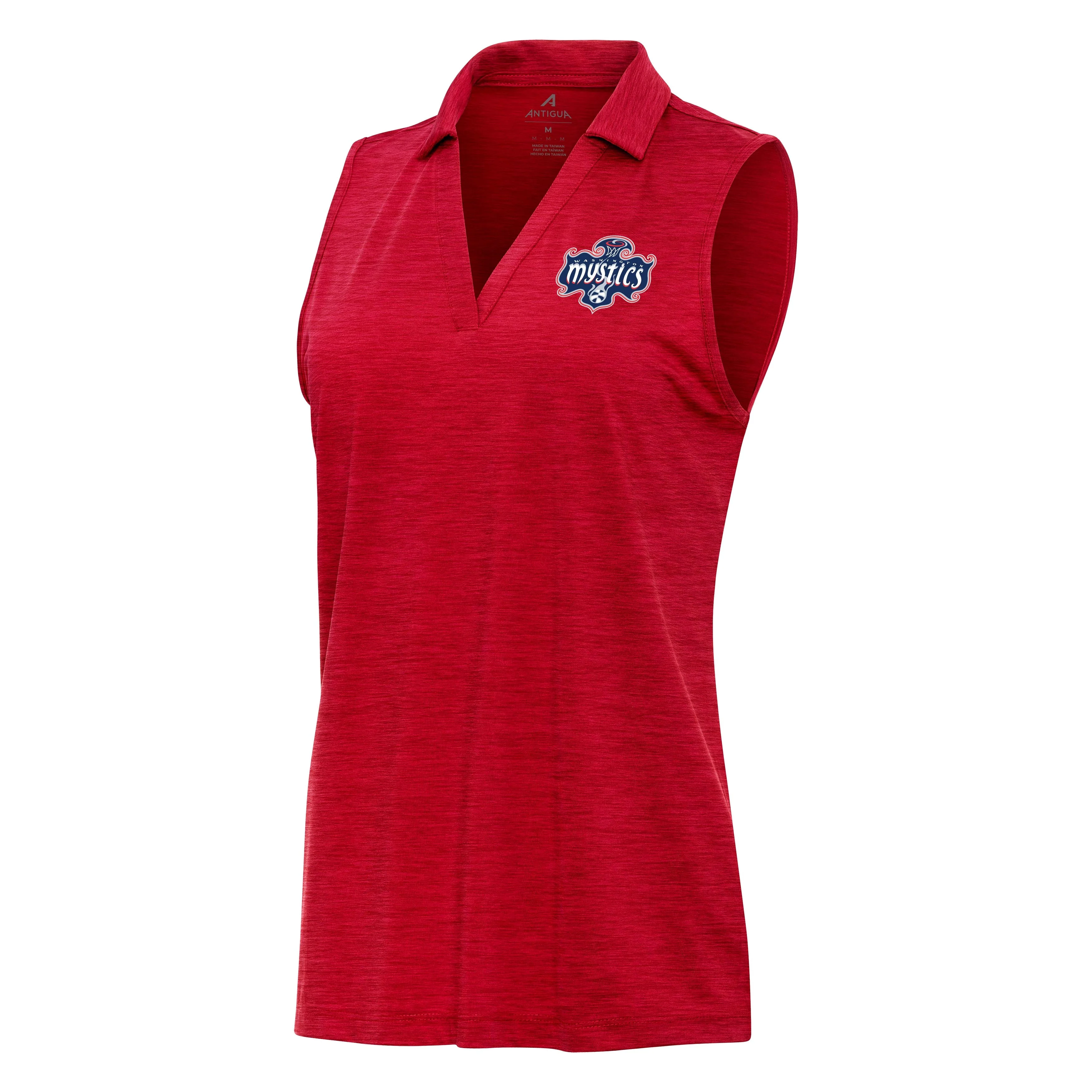 Washington Mystics Womens Layout Sleeveless Polo
