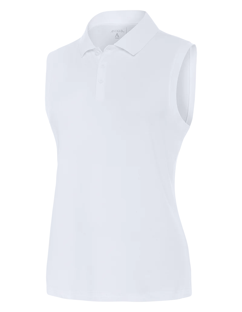 Womens Recap Sleeveless Polo - Image 5